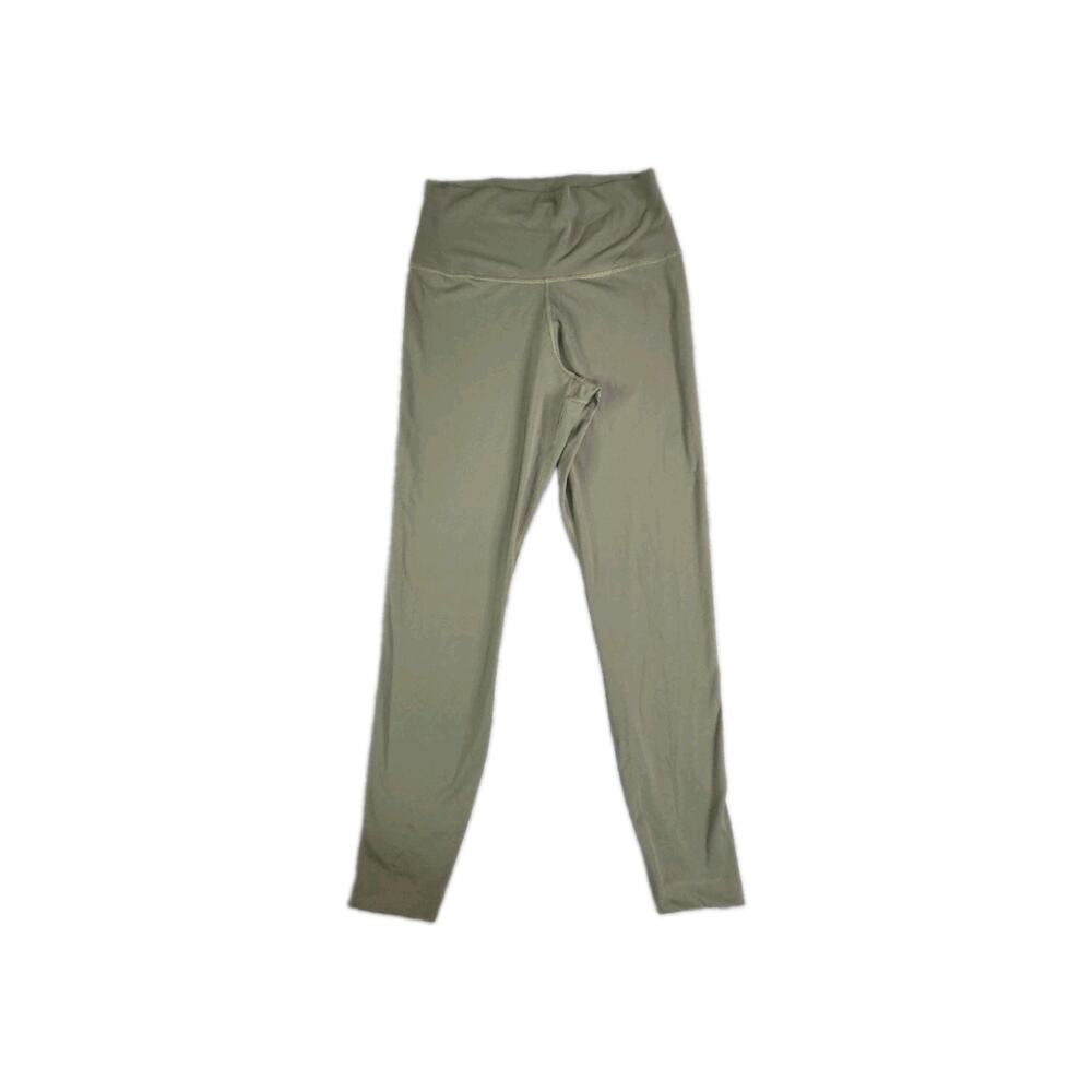Nike DRI-FIT Yoga Leggings Womens Size M Green High-Waisted 7/8 Gym Workout C38